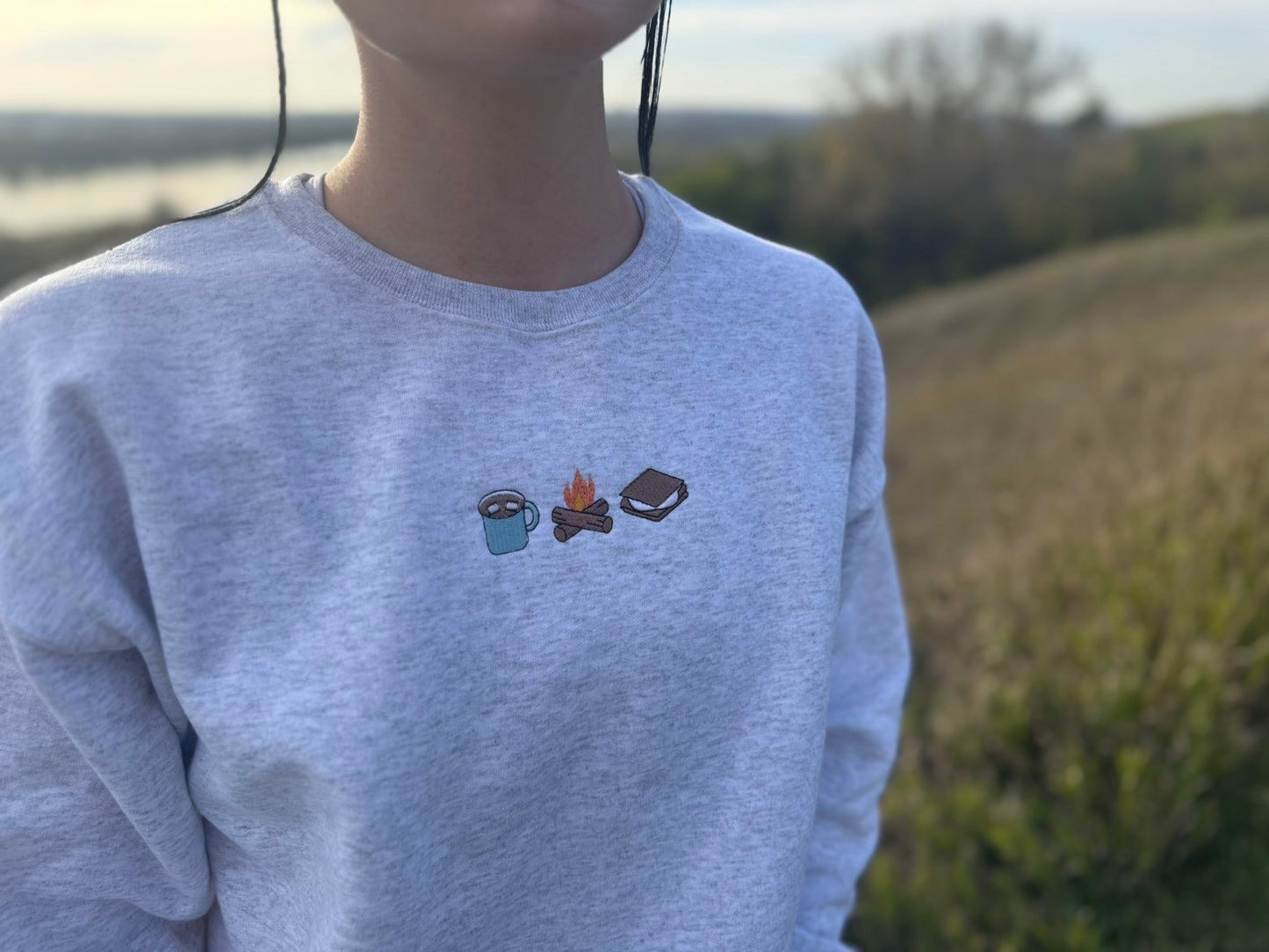 S’mores & Campfire Crewneck