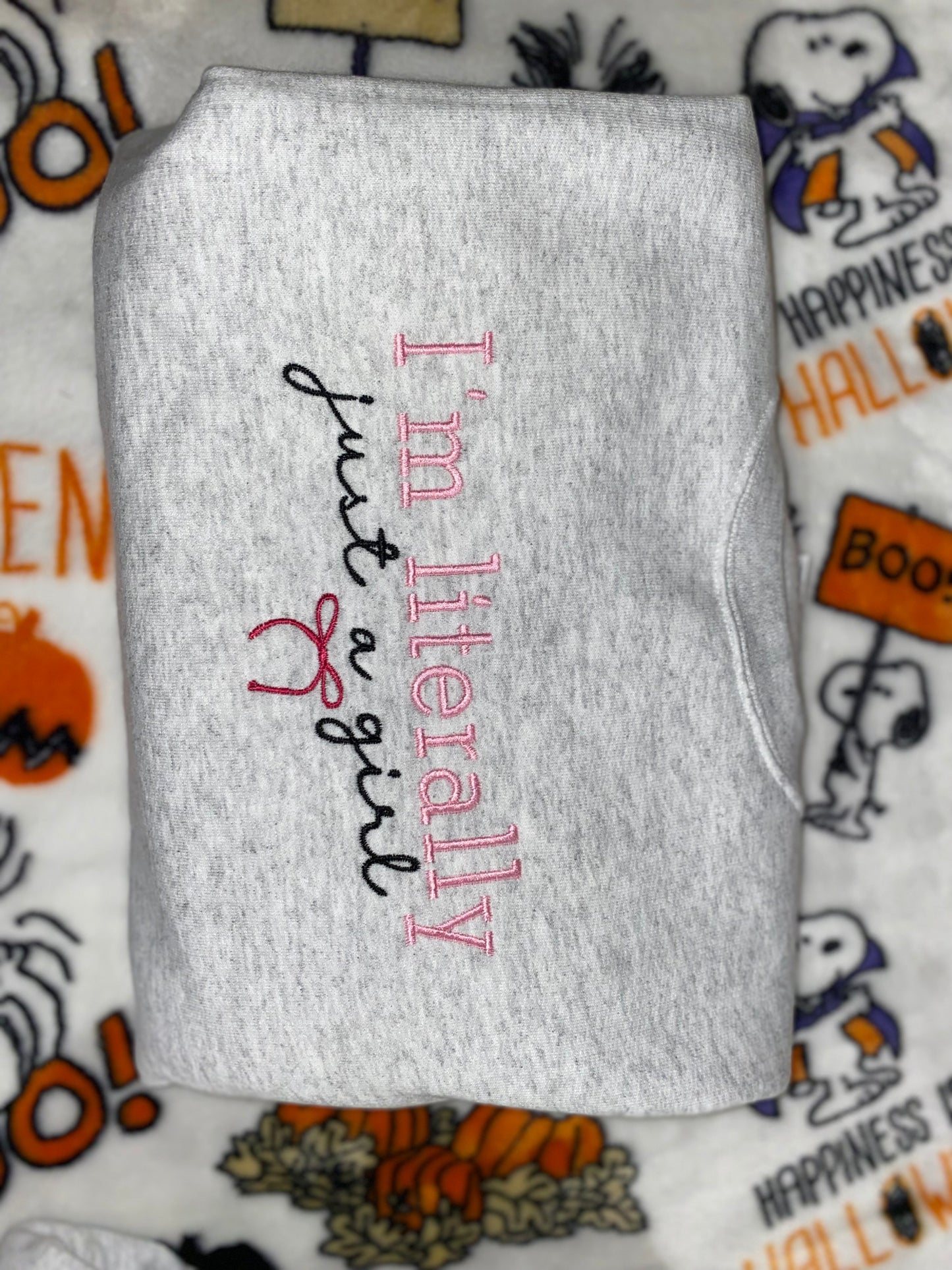 Just a Girl Crewneck