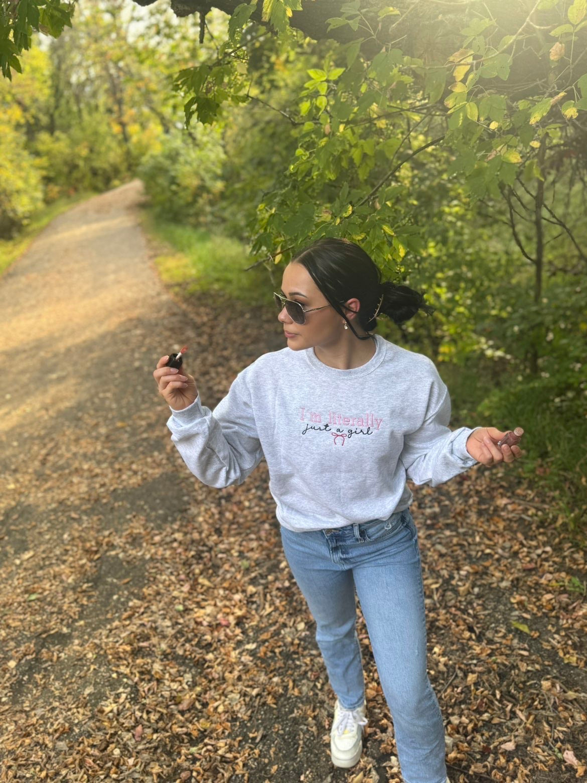 Just a Girl Crewneck