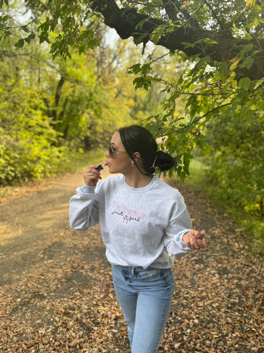 Just a Girl Crewneck
